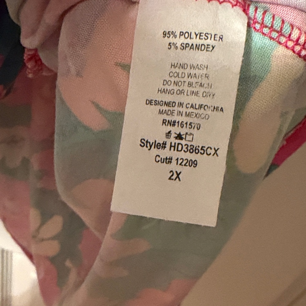 Vibrant Floral Casual Dress - Picture 3 of 4